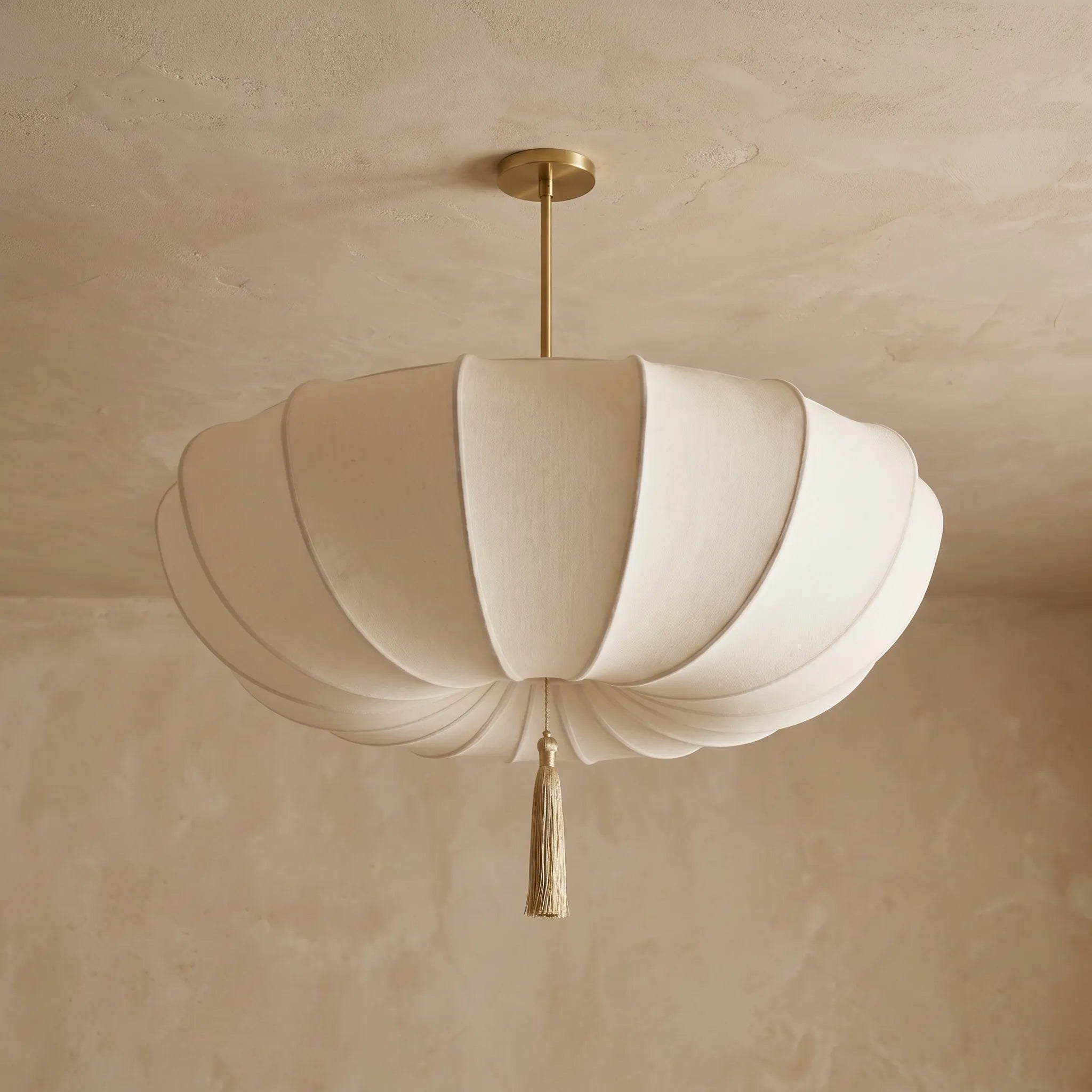 Sculptural Hanging Pendant Light -  Ambient Room Lighting - Wildoxy