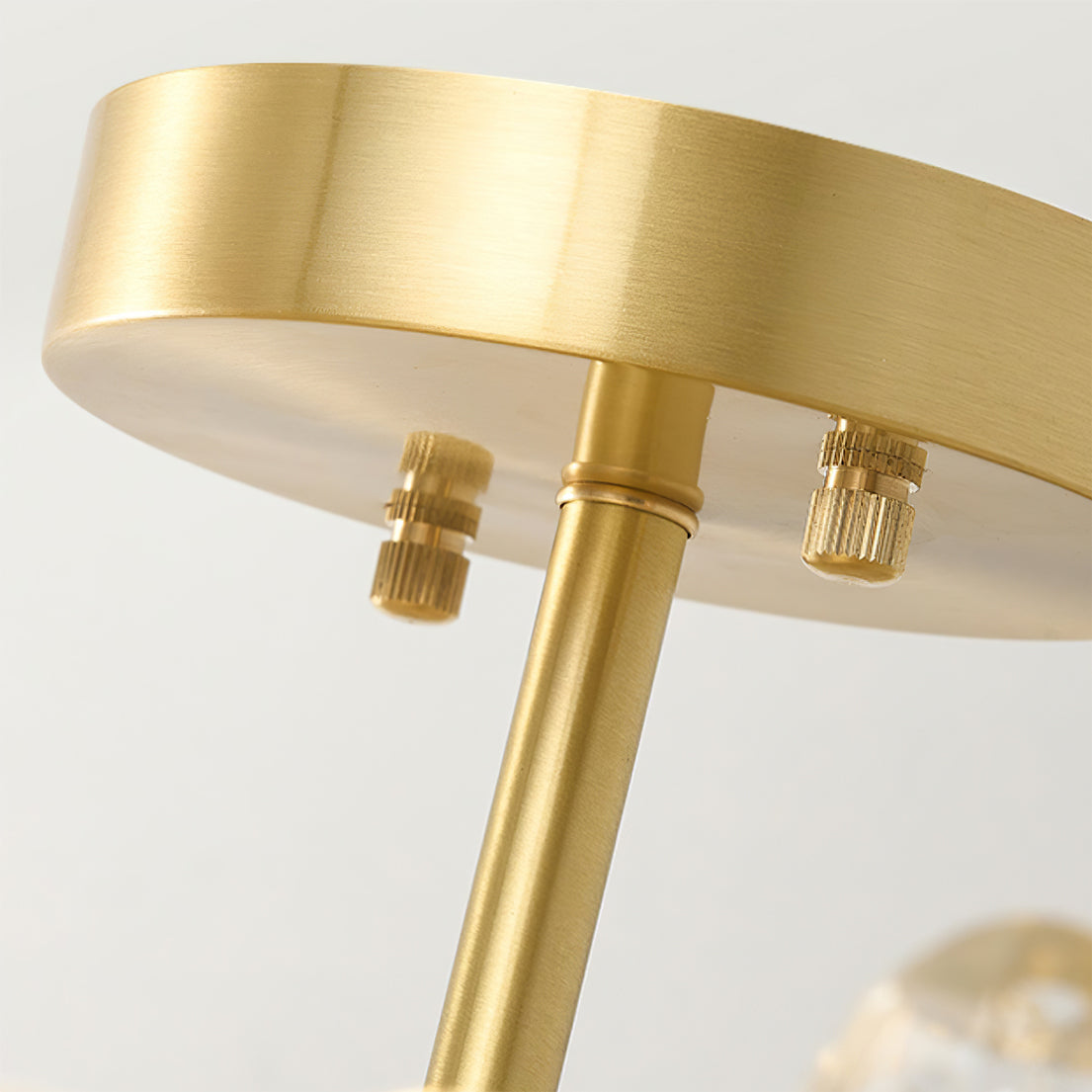 LioraBloom Crystal Petal Ceiling Lamp — Refracted Soft Glow