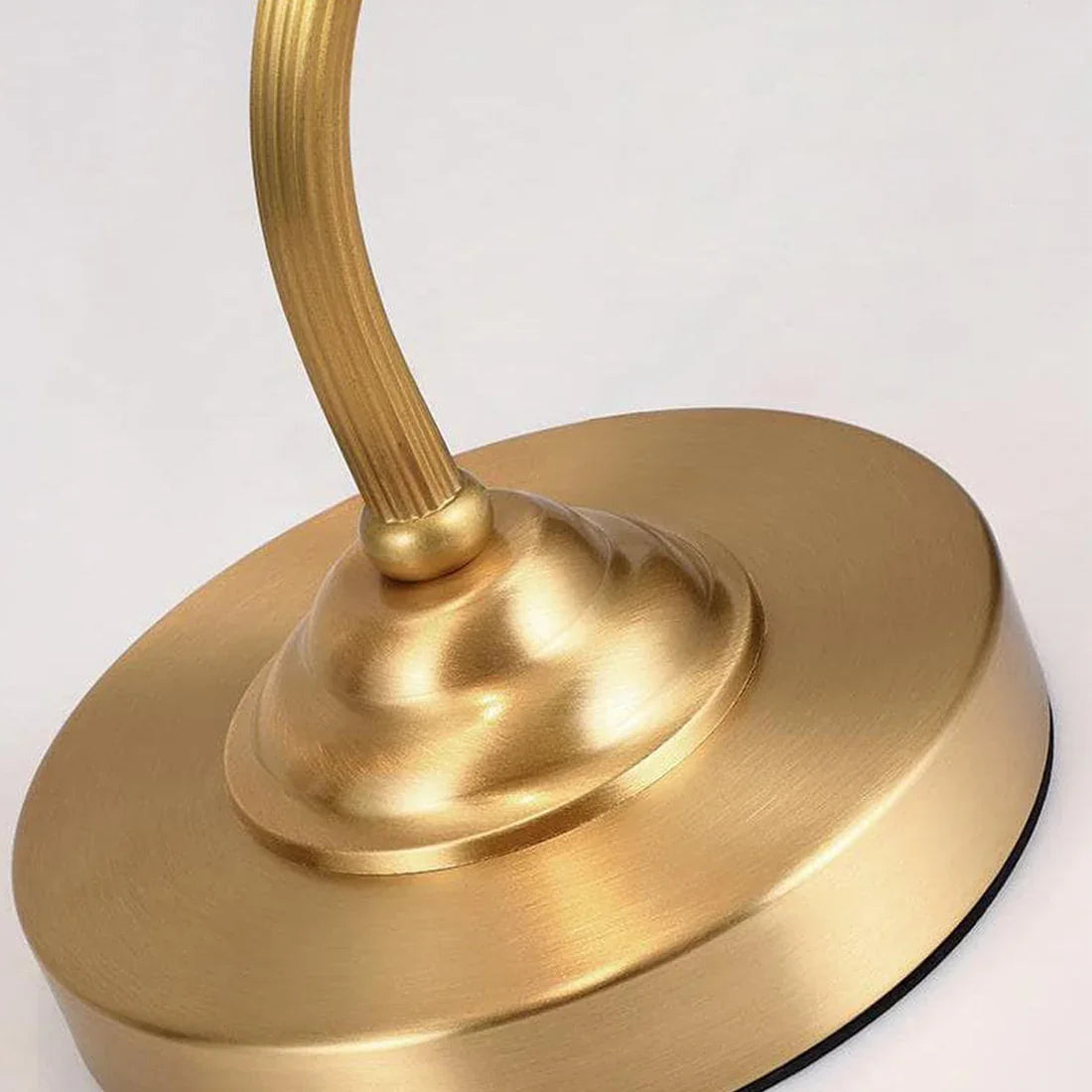 Petal Glow Brass & Glass Table Lamp | wildoxy