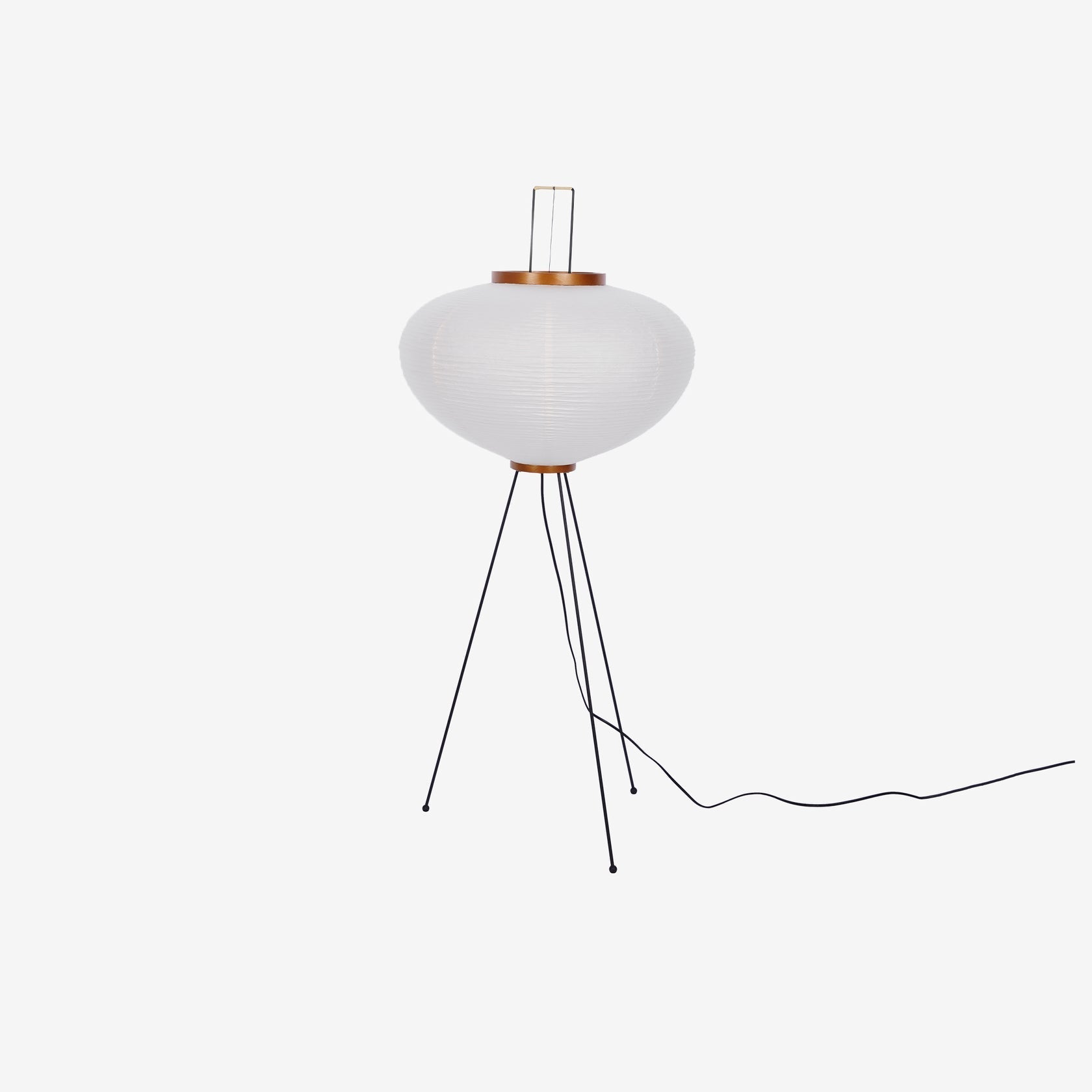 Hikaru Minimalist Design Floor Lamp — Soft Ambient Glow Rice Paper Shade