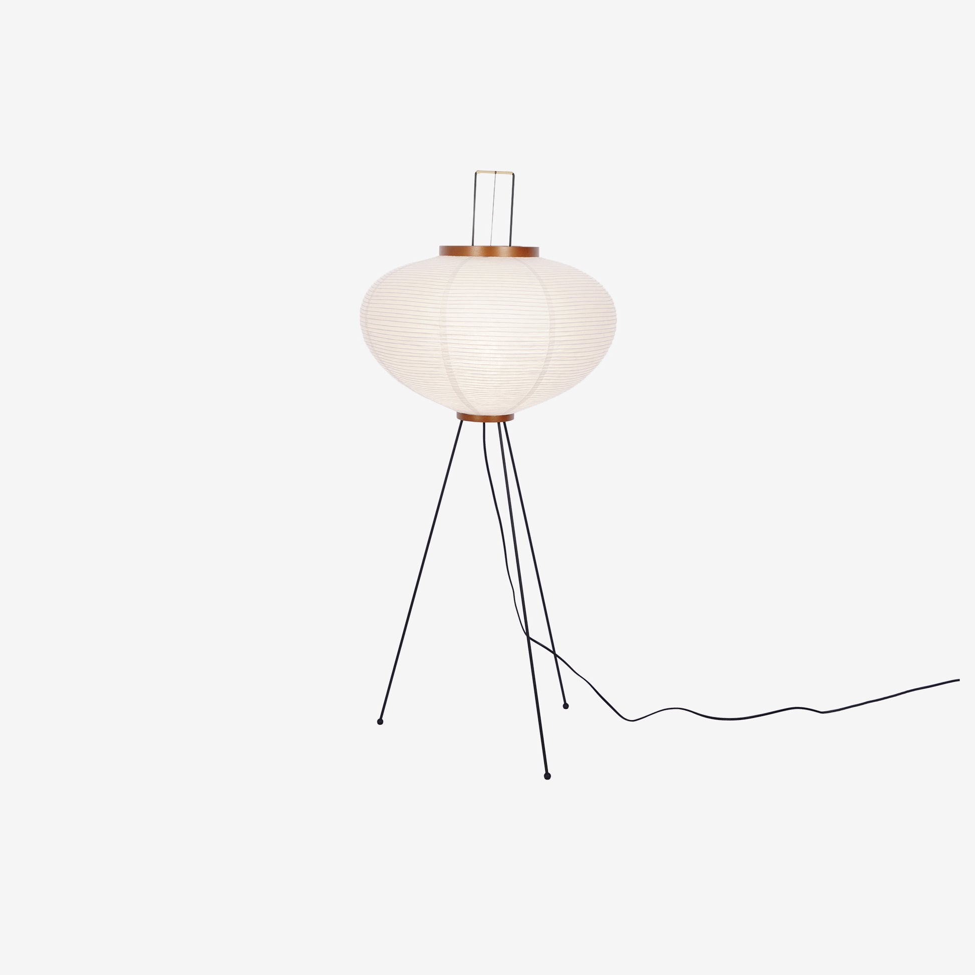 Hikaru Minimalist Design Floor Lamp — Soft Ambient Glow Rice Paper Shade