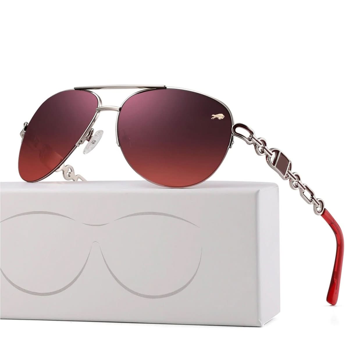 NovaGuard Women's Polarized Sunglasses — UV400, Glare-Free, Lightweight