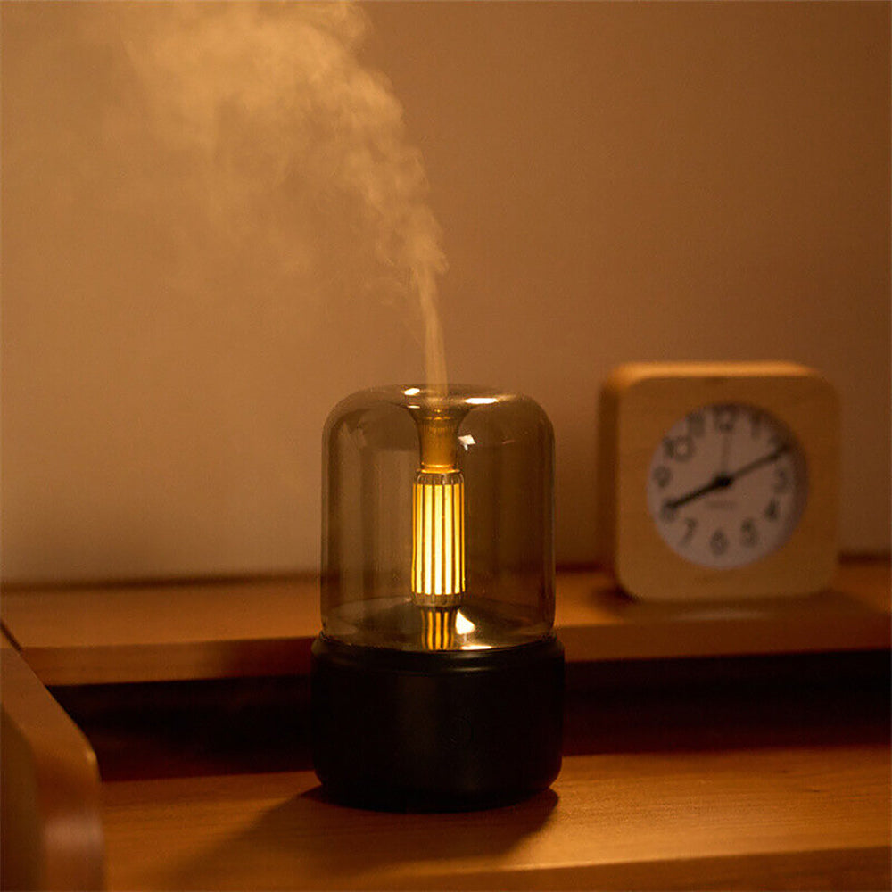 Ultralydsbefugter og LED-aromadiffuser på 120ml