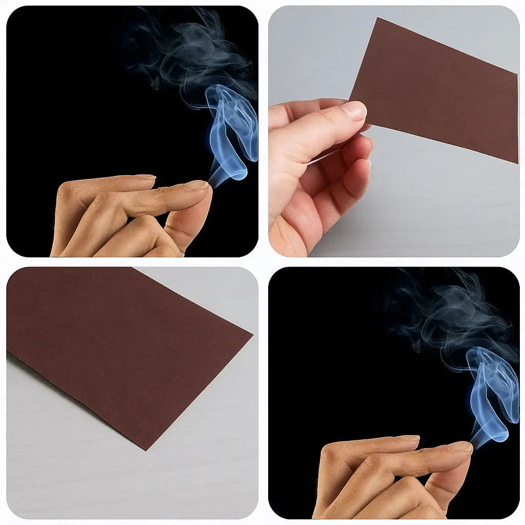 Röktrick med fingrarna — 5 stycken specialpapper, 8x6cm