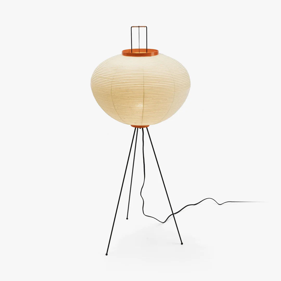 Hikaru Minimalist Design Floor Lamp — Soft Ambient Glow Rice Paper Shade