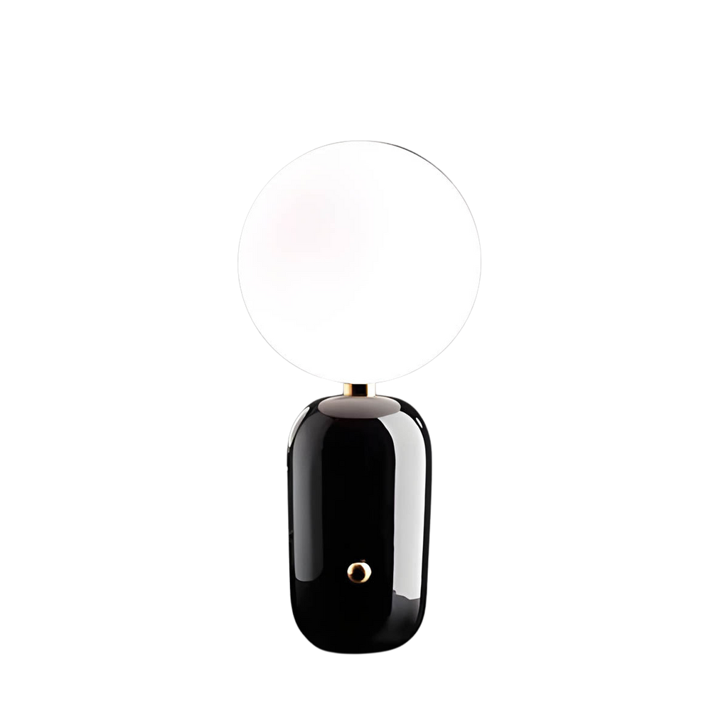 Table Lamp — Floating LED Glow Ring Design