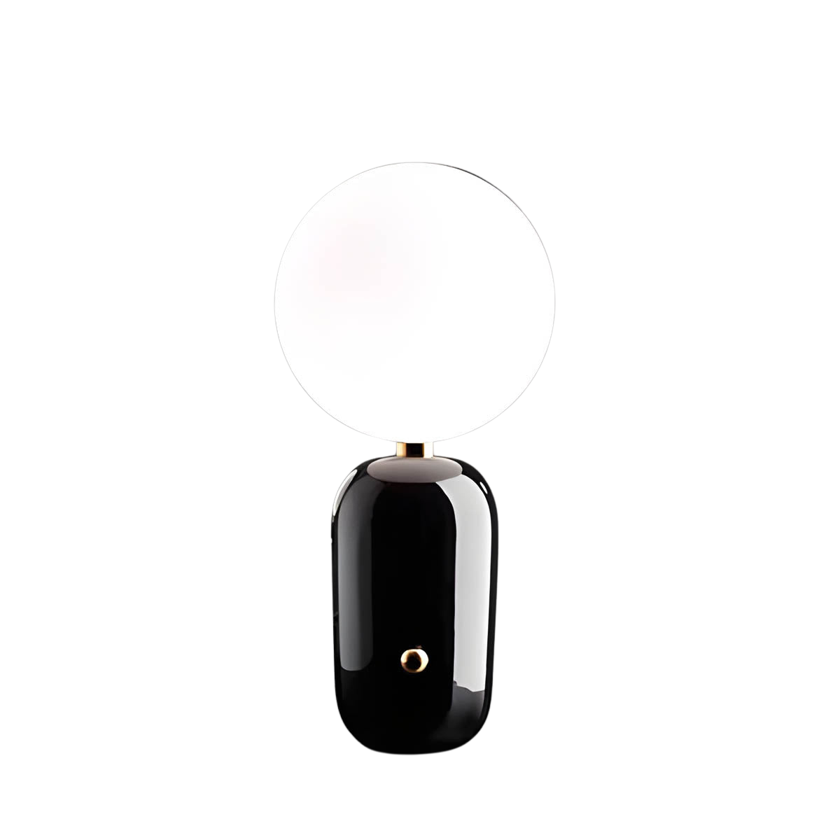 Table Lamp — Floating LED Glow Ring Design