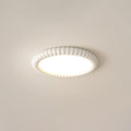 LumaWave Halo Ceiling Lamp — Textured Ripple Edge, Gentle Ambient Glow