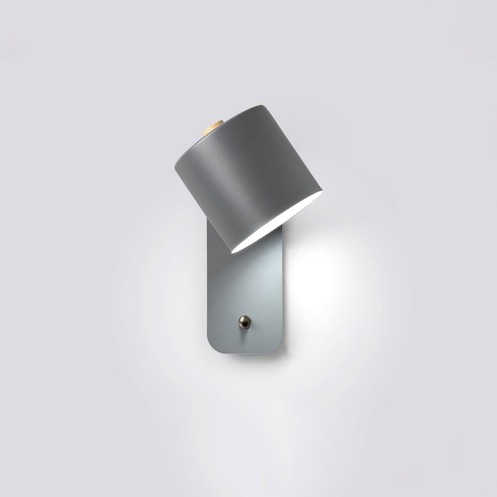 Lampă de perete reîncărcabilă — USB-C, rotație la 350°, 4 culori