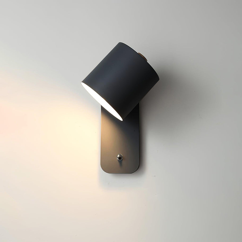 Lampă de perete reîncărcabilă — USB-C, rotație la 350°, 4 culori