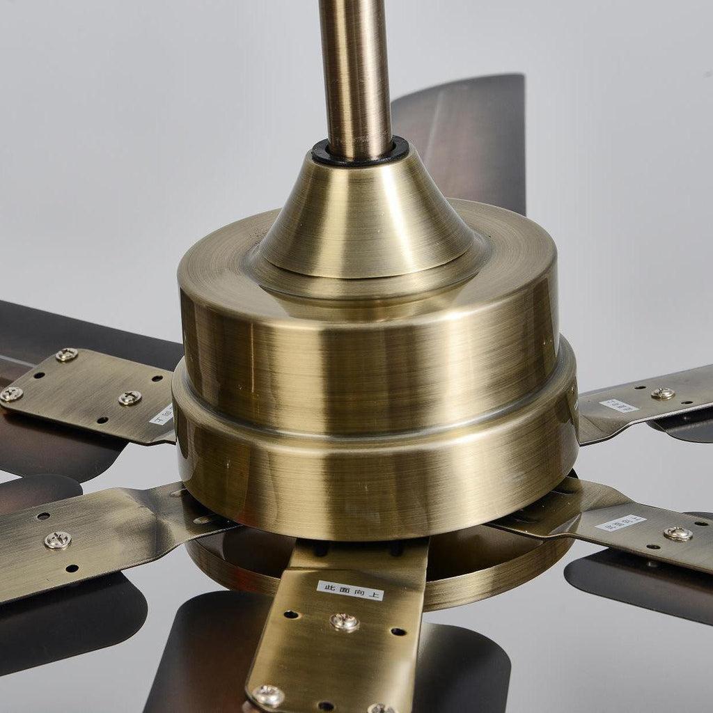 Ø132 cm plafondventilator — afstandsbediening, 3 snelheden, stille gelijkstroommotor