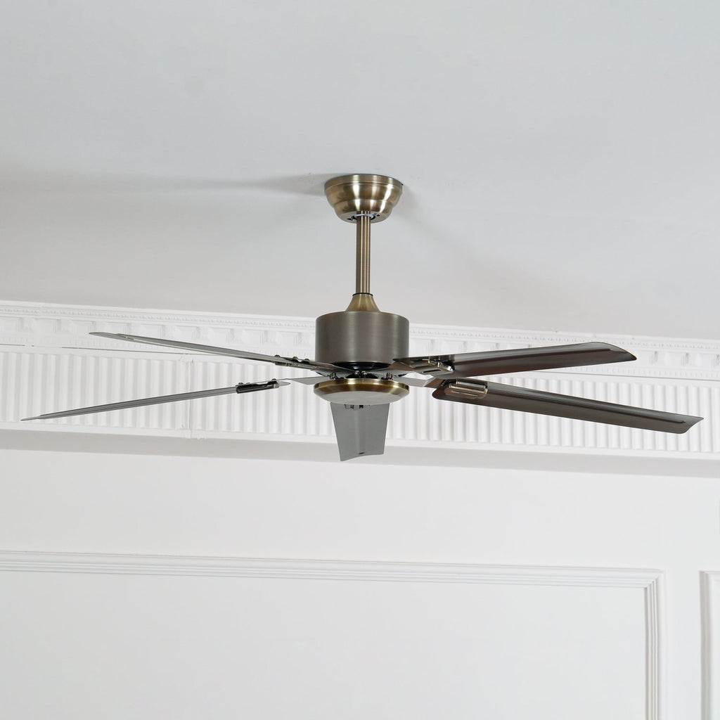 Ø132 cm plafondventilator — afstandsbediening, 3 snelheden, stille gelijkstroommotor
