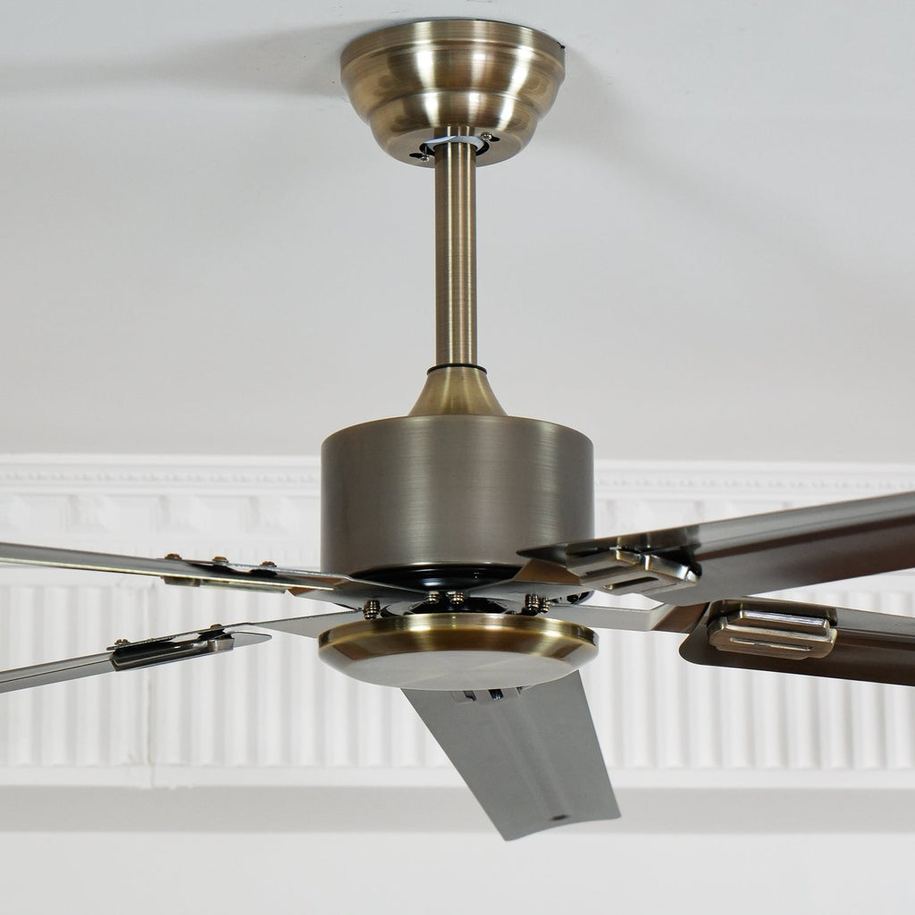 Ø132 cm plafondventilator — afstandsbediening, 3 snelheden, stille gelijkstroommotor
