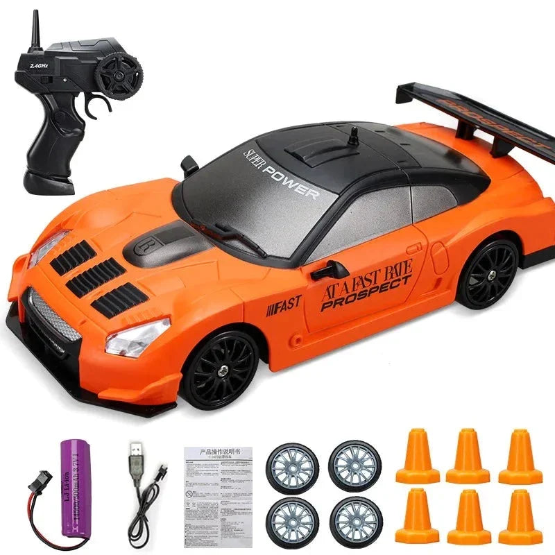 Minidrifter RC-driftracer — afstandsbediening van 2.4GHz