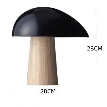 Vrimlie Orion LED Table Lamp Collection — Wood and Metal Series