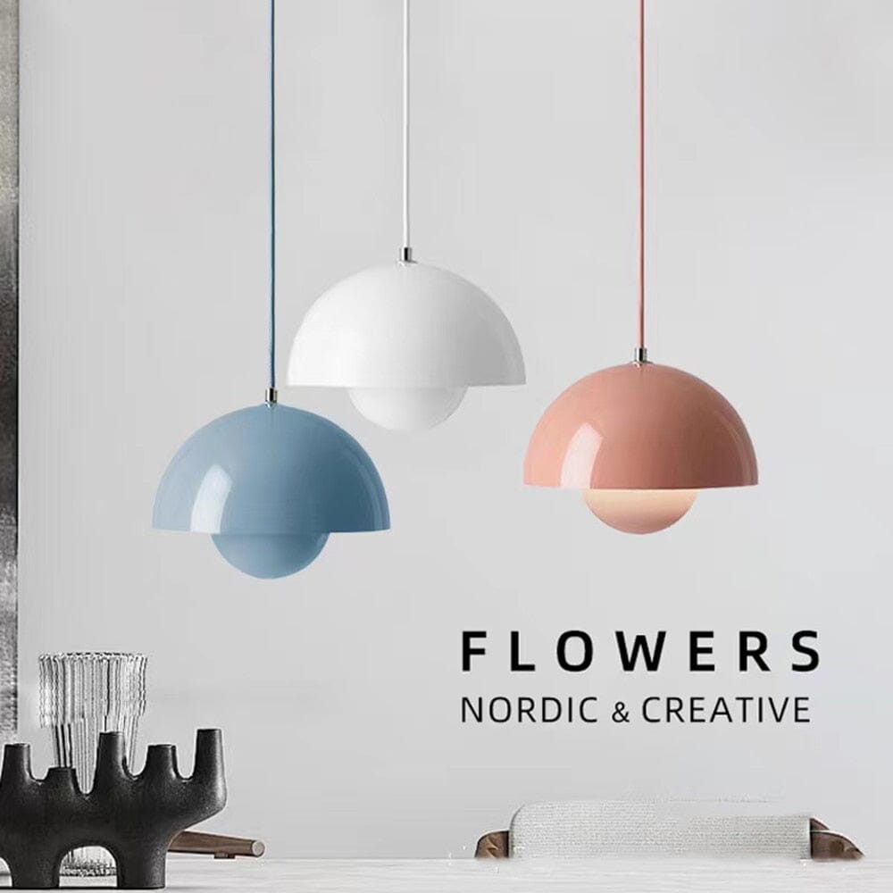 Nordelix Retro Danish Beam LED Pendant Ceiling Light