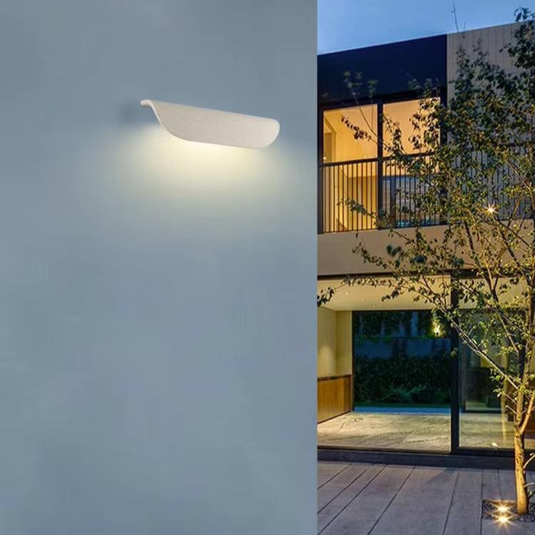 NovaCrest Cement Wall Lamps — Integrated LED Lighting, Brushed Nickel Finish