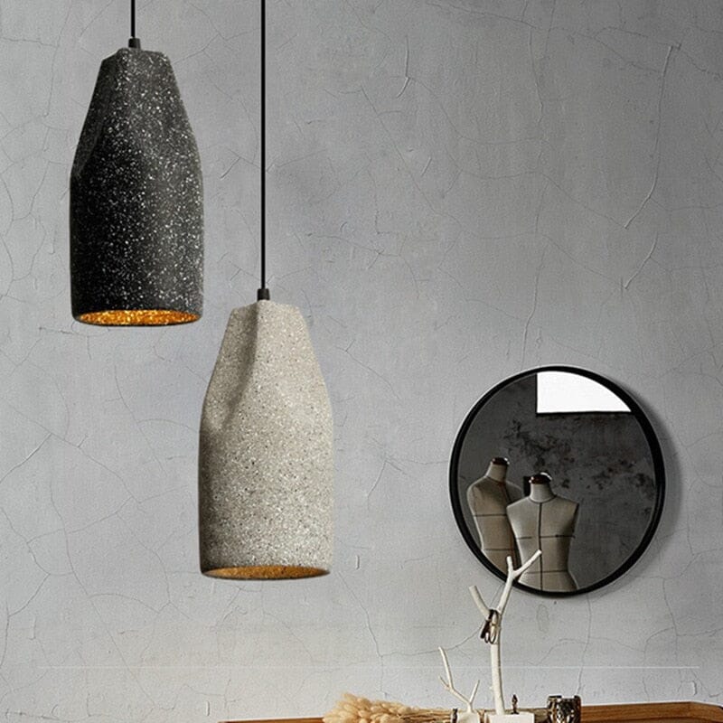 Asteri Terrazzo Cement Chandelier — Industrial Design