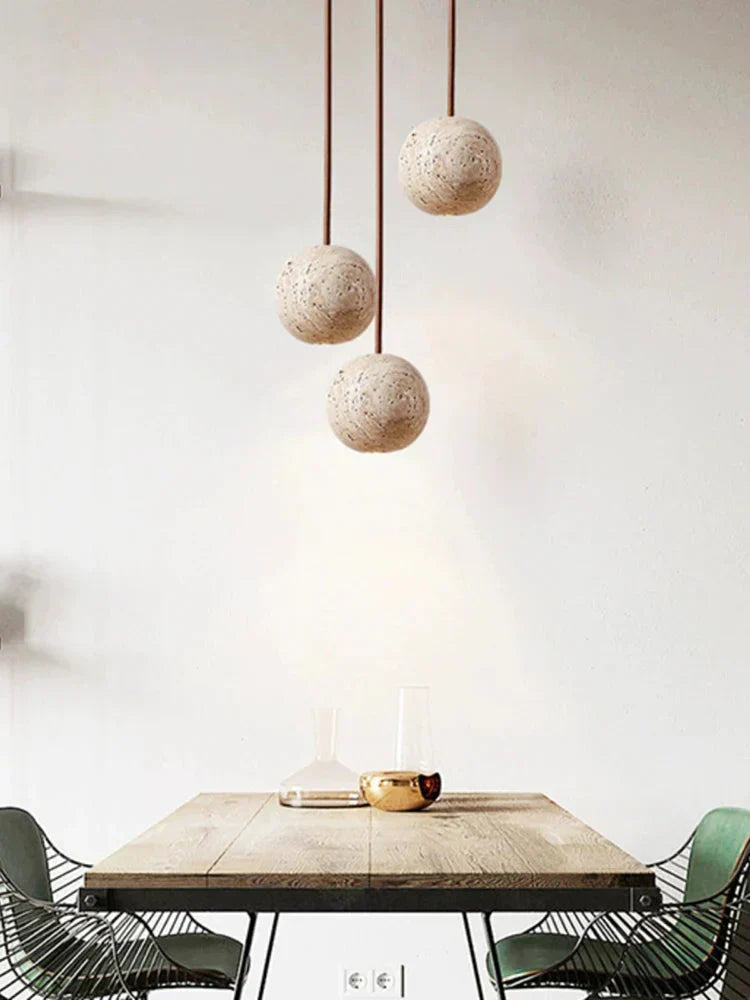NovaLume LED Cord Pendant Light — Minimalist Design, Bulbs Included