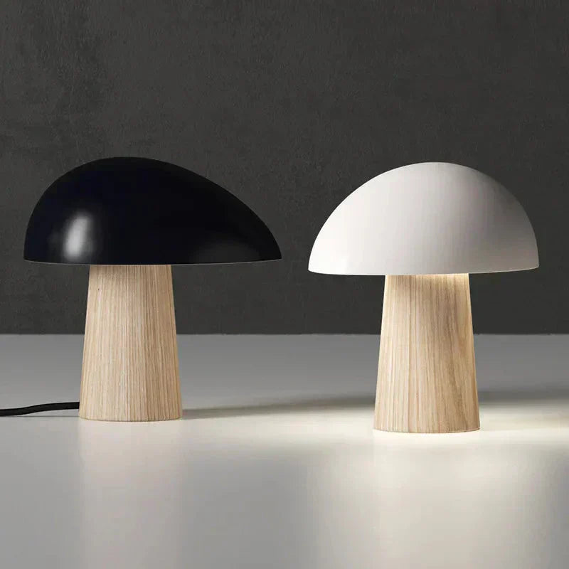 Vrimlie Orion LED Table Lamp Collection — Wood and Metal Series