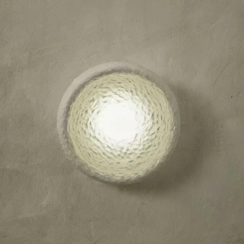 Aurelo Resin Wall Lamp Series — Built-In LED Lighting, Single Module