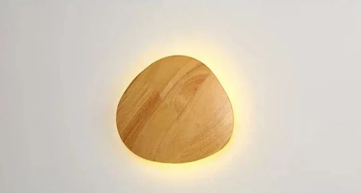 Brielle Modern Wooden Wall Lamp — Streamlined Silhouette, Warm Natural Light