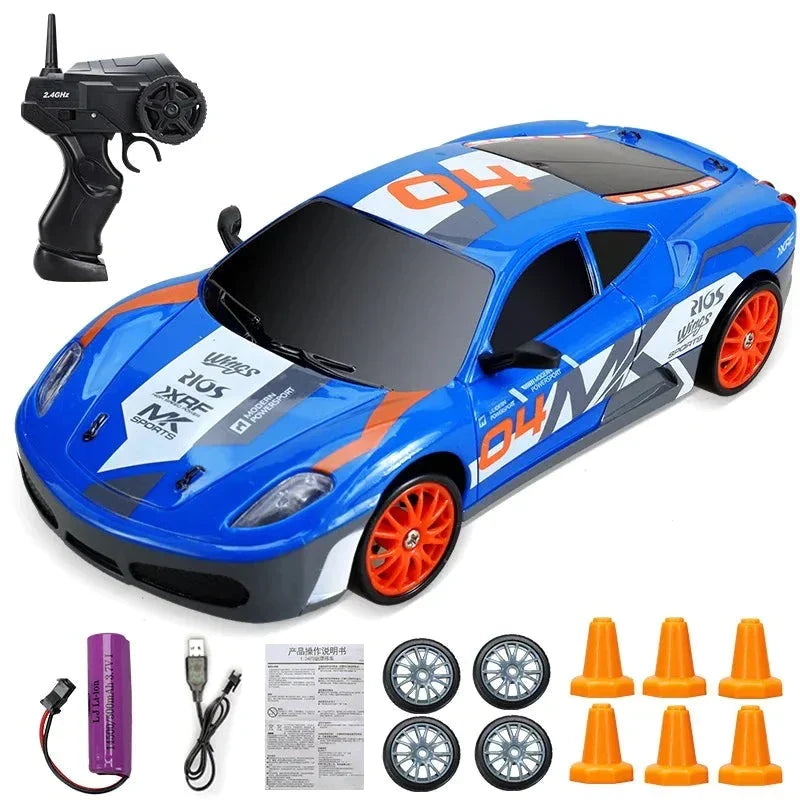 Minidrifter RC-driftracer — afstandsbediening van 2.4GHz
