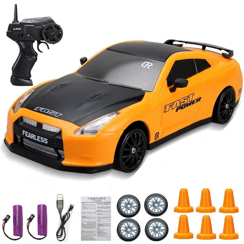 Minidrifter RC-driftracer — afstandsbediening van 2.4GHz