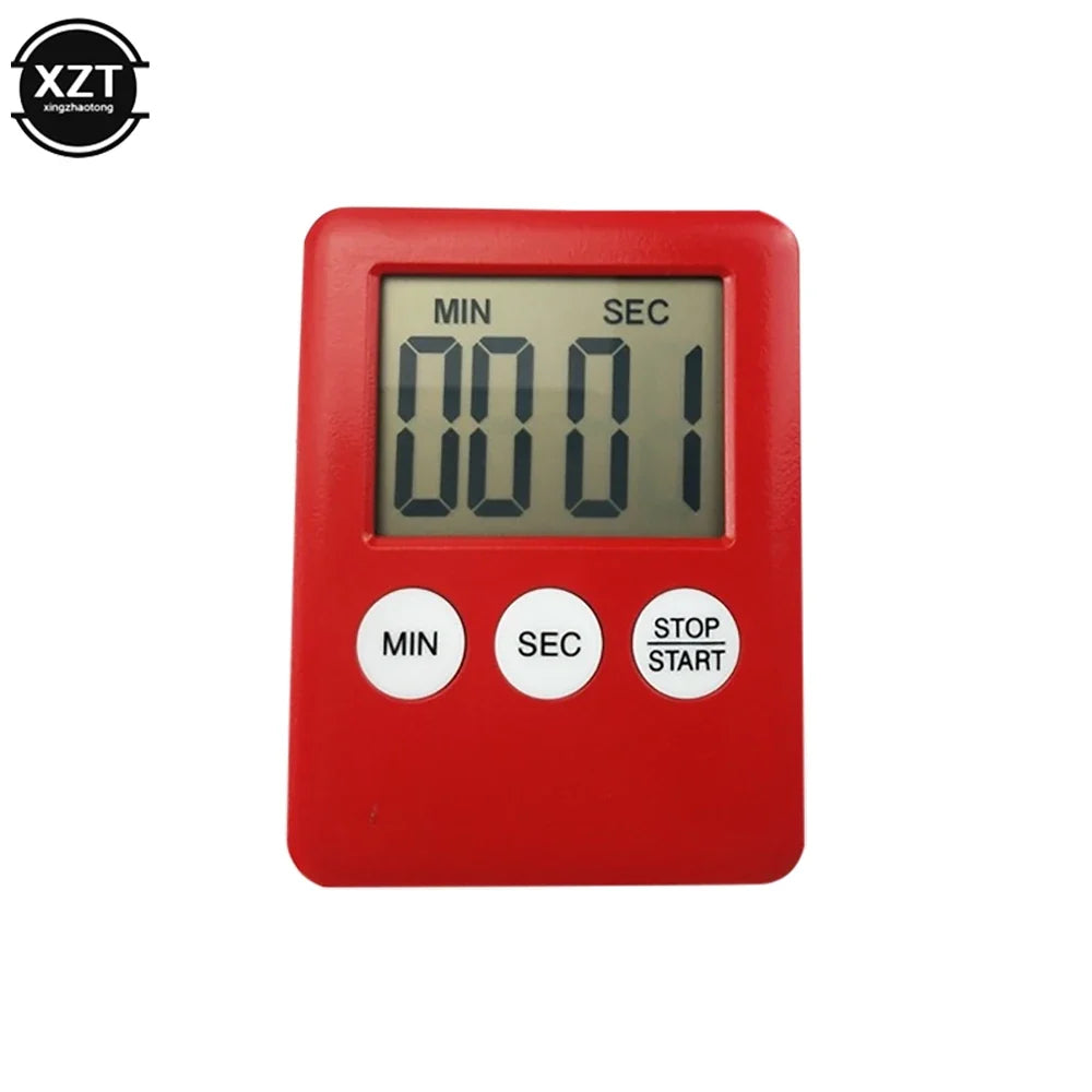 Digital Magnetic LCD Kitchen Timer — Countdown Alarm