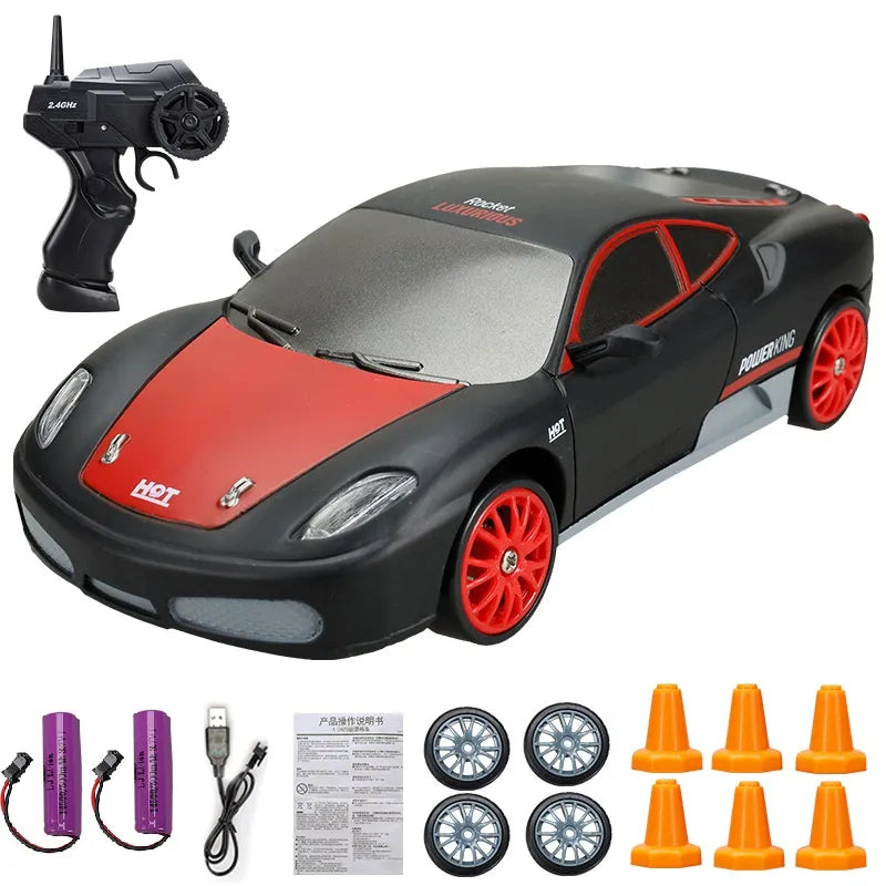 Minidrifter RC-driftracer — afstandsbediening van 2.4GHz