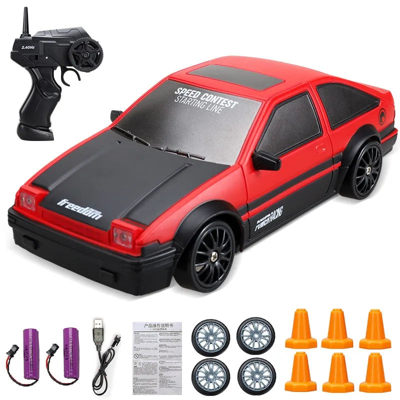 Minidrifter RC-driftracer — afstandsbediening van 2.4GHz