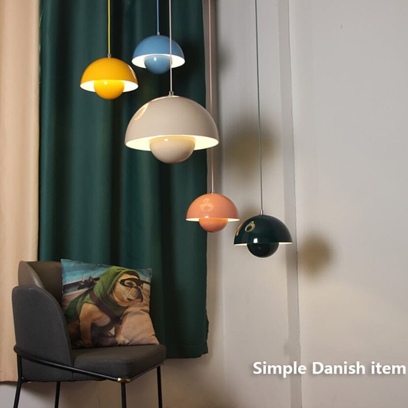 Nordelix Retro Danish Beam LED Pendant Ceiling Light