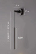 Solara Copper LED Wall Lamp - Single Light Wall Mount Fixture