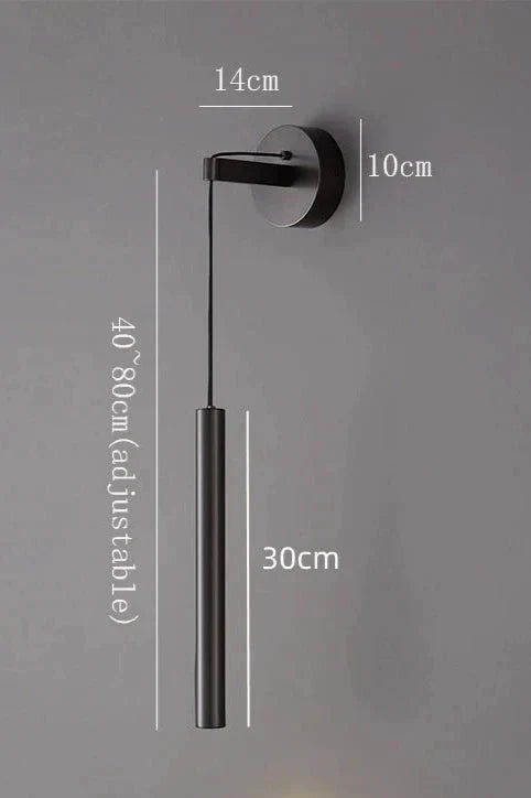Solara Copper LED Wall Lamp - Single Light Wall Mount Fixture