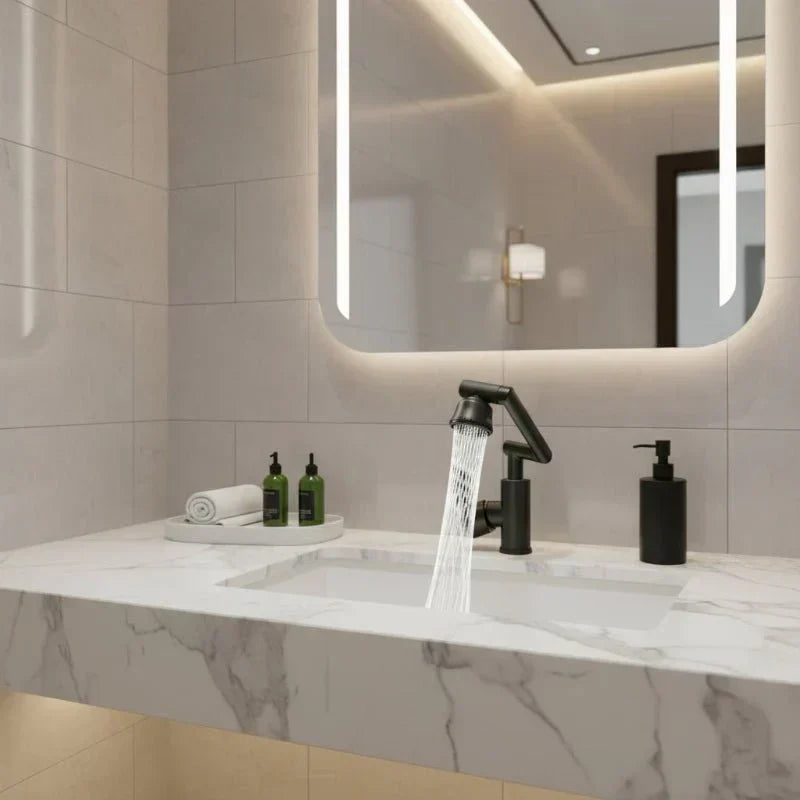 NovaFlex 360 Robotic Arm Kitchen Faucet — BubbleFlow and Shower Spray Modes