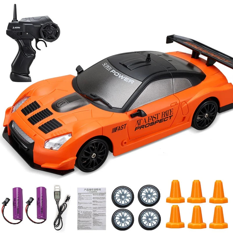 Minidrifter RC-driftracer — afstandsbediening van 2.4GHz