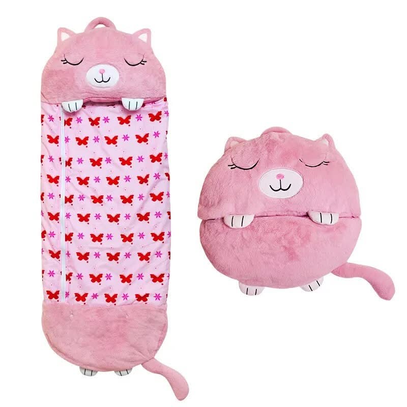 SnuggleDream 2-In-1 Plush Toy Sleeping Bag — Dual-Mode Design, Converts To Soft Cuddle Toy