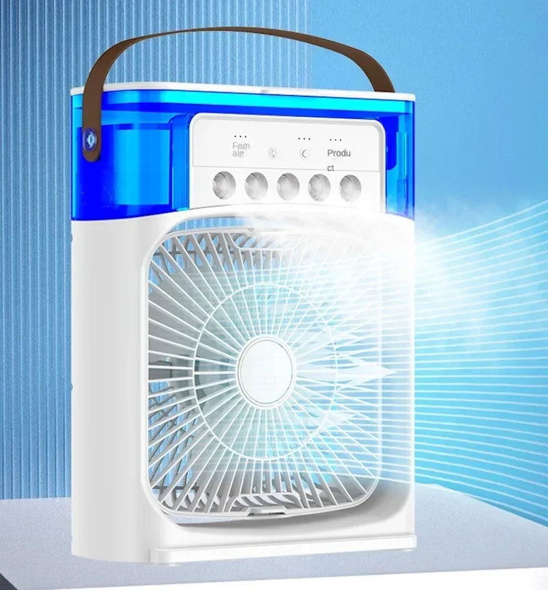 Rafraîchisseur d’air 3-en-1 — refroidissement, humidification et purification USB