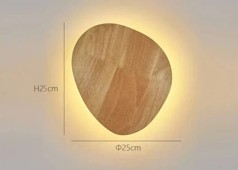Brielle Modern Wooden Wall Lamp — Streamlined Silhouette, Warm Natural Light