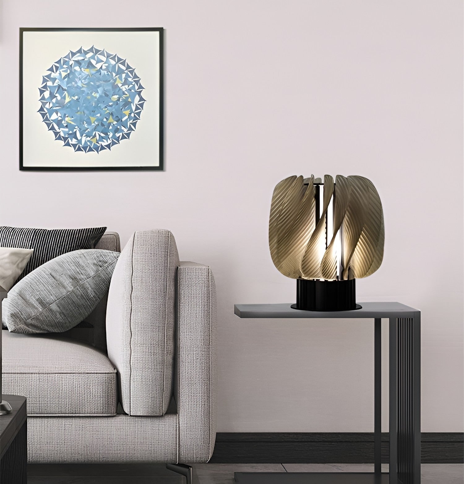 Elmaria Decorative Table Lamp — 4500K Neutral Lighting, 50,000-Hour LED Lifespan