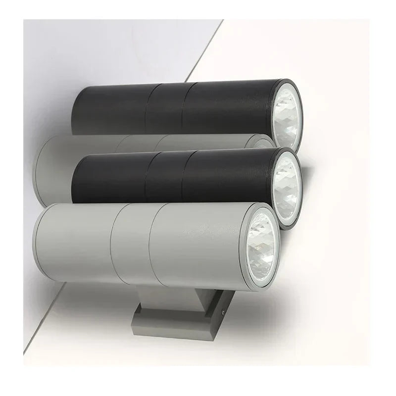 Modern Outdoor Wall Light | Up & Down Waterproof LED Sconce | Wildoxy