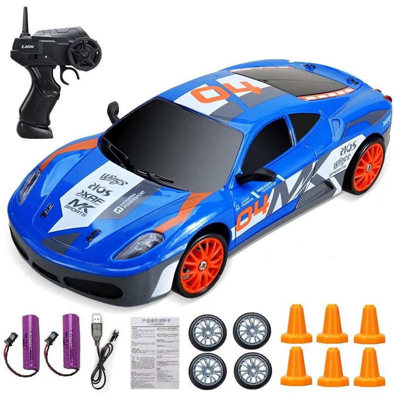 Minidrifter RC-driftracer — afstandsbediening van 2.4GHz