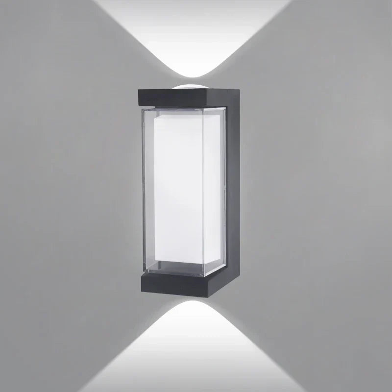 Modern LED Wall Light | Waterproof Up & Down Outdoor Sconce | Wildoxy