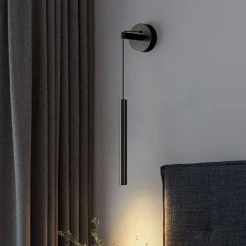Solara Copper LED Wall Lamp - Single Light Wall Mount Fixture