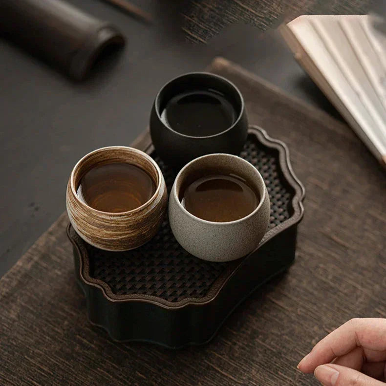 Käsintehdyt artesaanikeramiikkaiset espressokupit