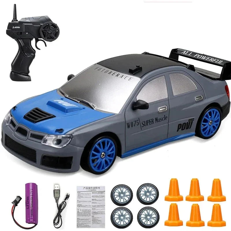 Minidrifter RC-driftracer — afstandsbediening van 2.4GHz
