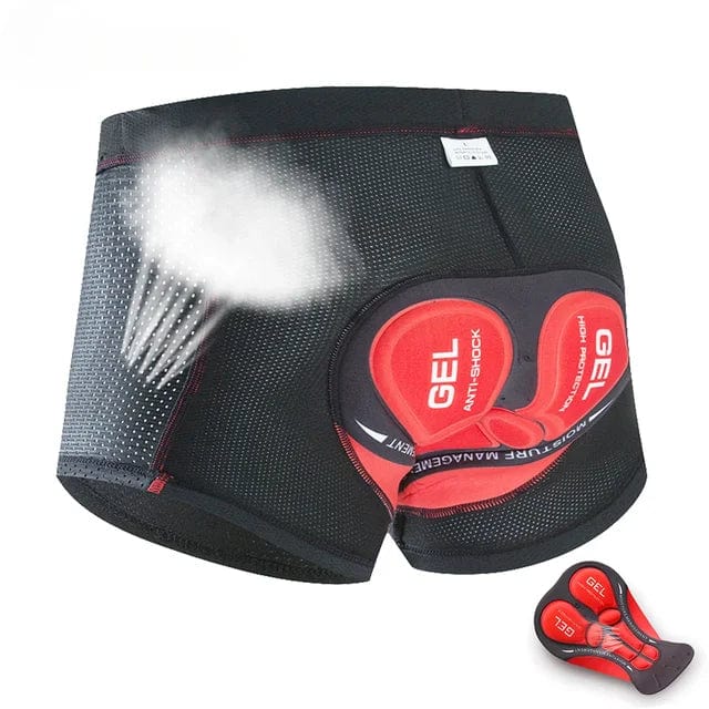 Comfortable 3D Gel Padded Cycling Shorts for Long Rides