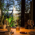 Kabellose Tischlampe — Wiederaufladbar, dimmbar, wasserdicht, Touch-Bedienung