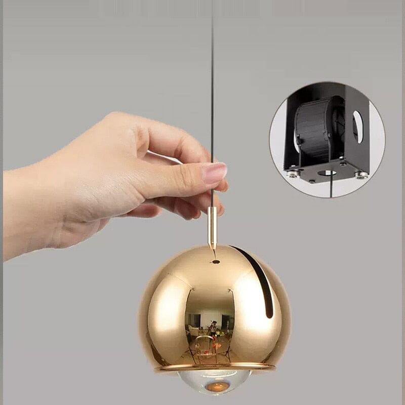 AstraLume Adjustable Tilt LED Pendant Light, Fully Dimmable