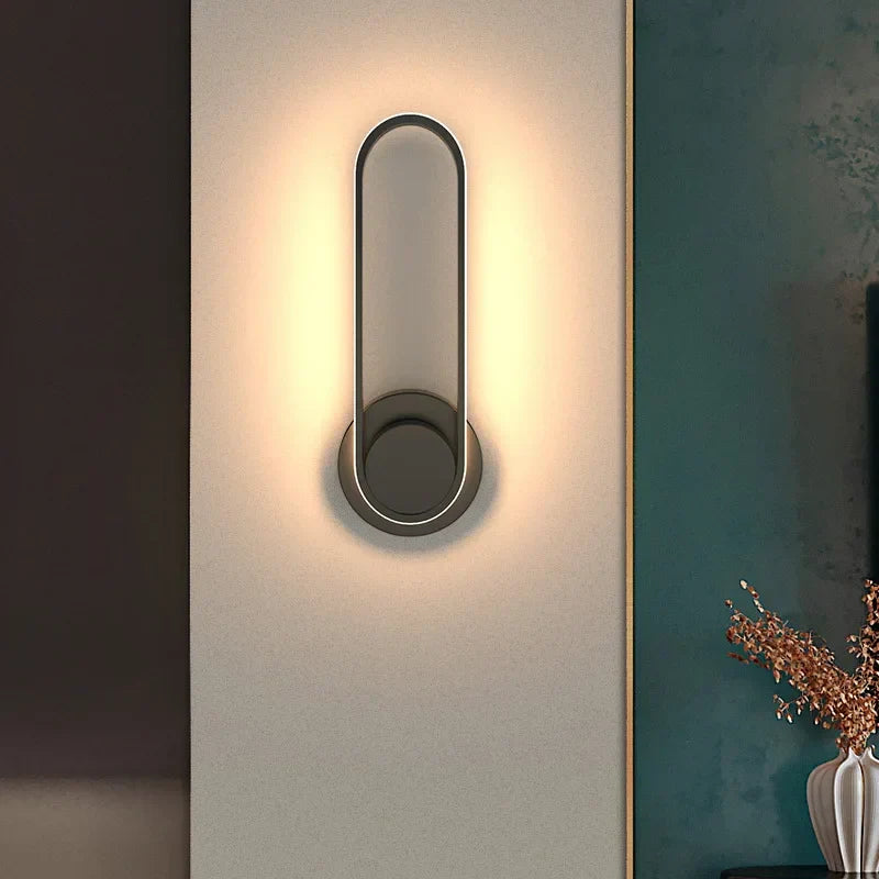Modern LED Wall Light | 330° Rotating Aluminium Sconce | Wildoxy